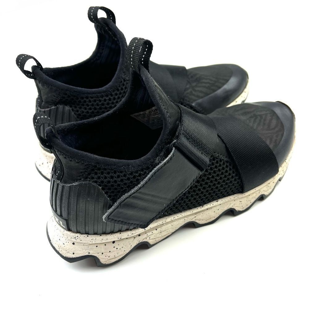 Sorel Black and White Women's Sneakers - Picture 4 of 9